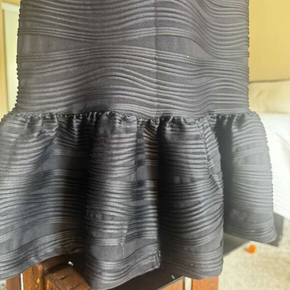 NWT Opening Ceremony “Wave” Dress Black size L - Picture 6 of 7